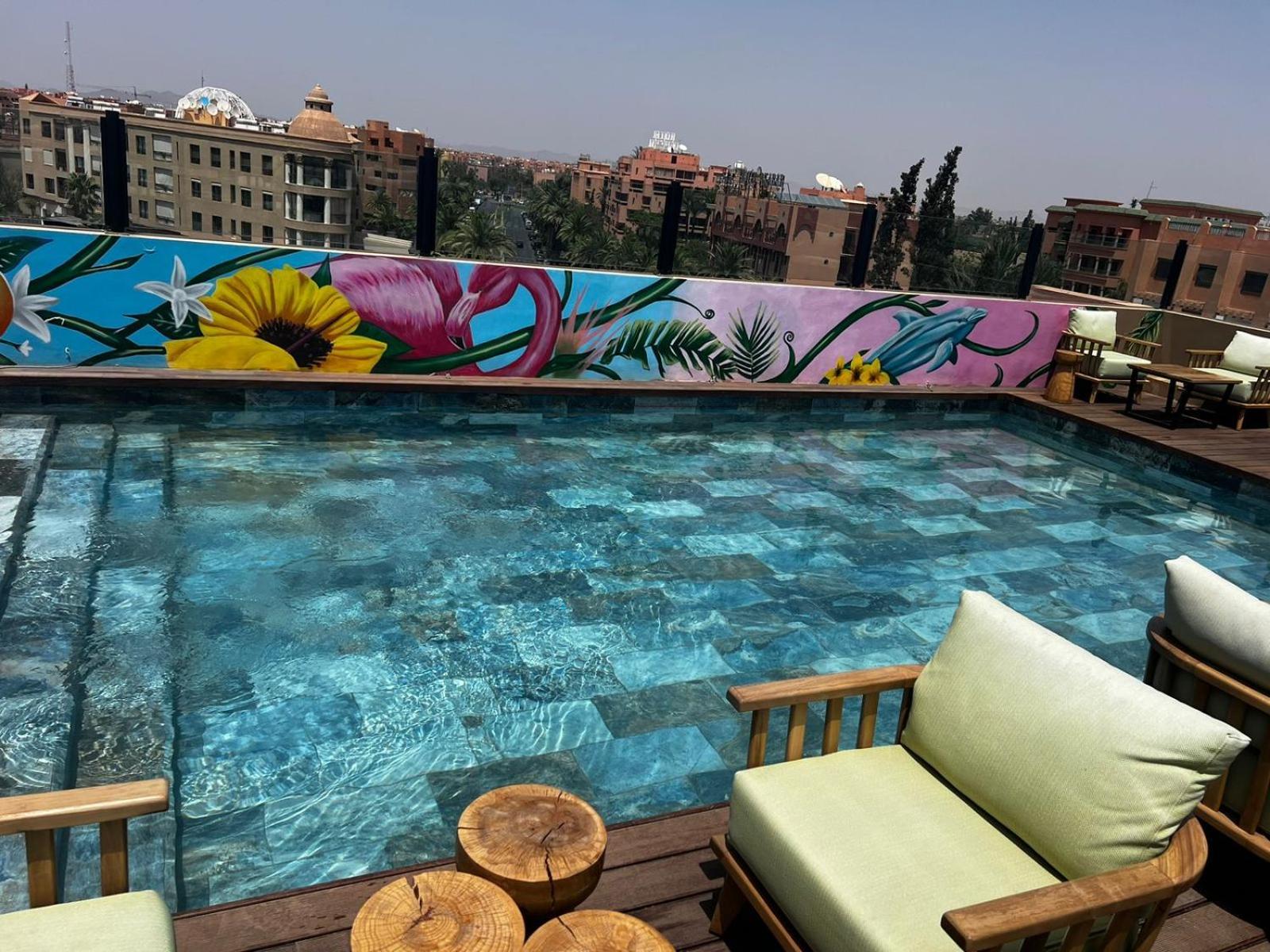 Hotel Le Rocher Marrakech Marakéš Exteriér fotografie