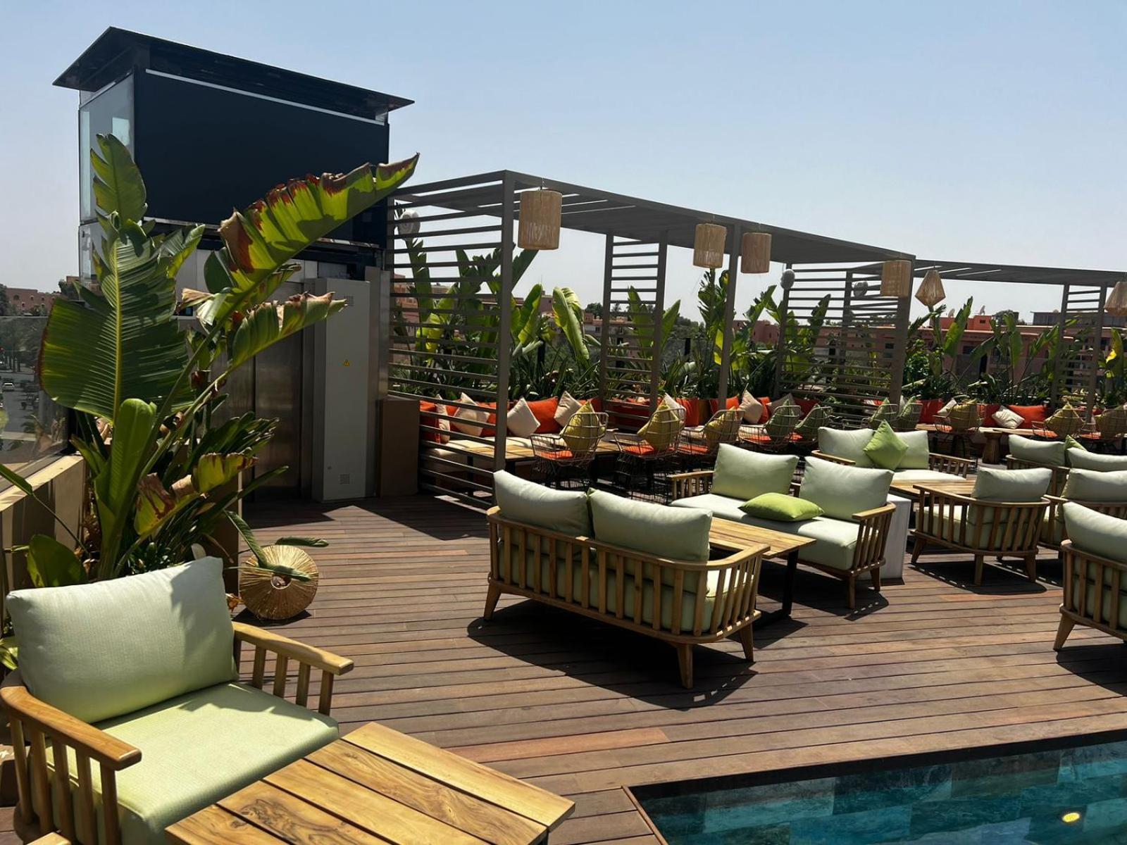 Hotel Le Rocher Marrakech Marakéš Exteriér fotografie