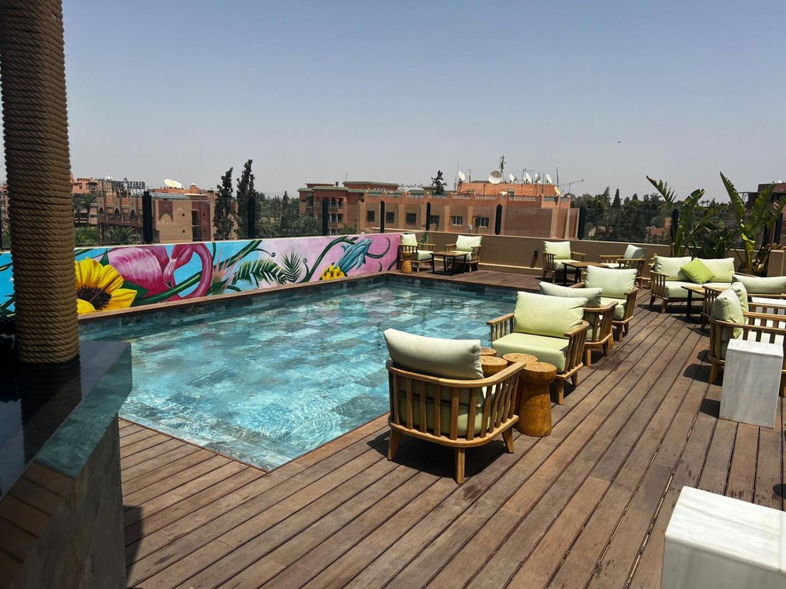 Hotel Le Rocher Marrakech Marakéš Exteriér fotografie
