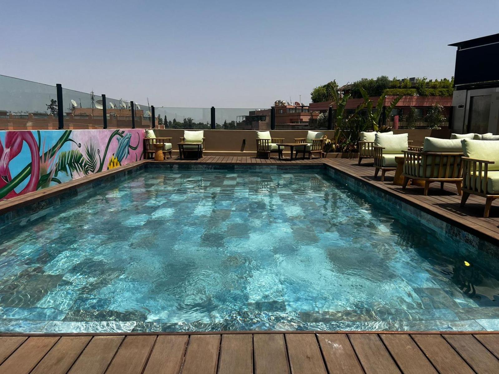 Hotel Le Rocher Marrakech Marakéš Exteriér fotografie
